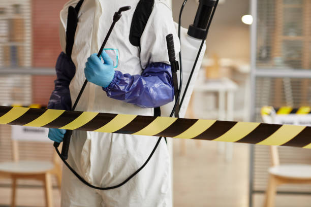 Professional Blood Cleanup technician working in Holton, MI